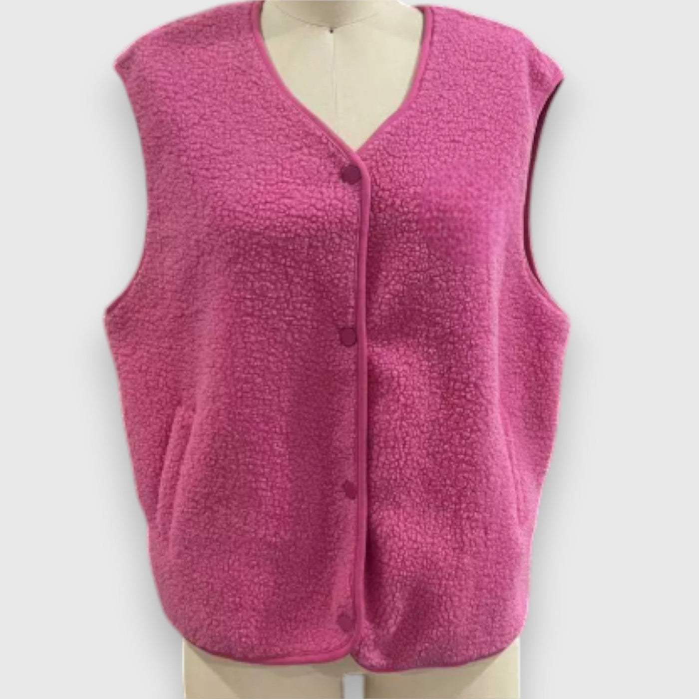 Milena™️ | Mykt og Koselig Fleecevest i Sherpa