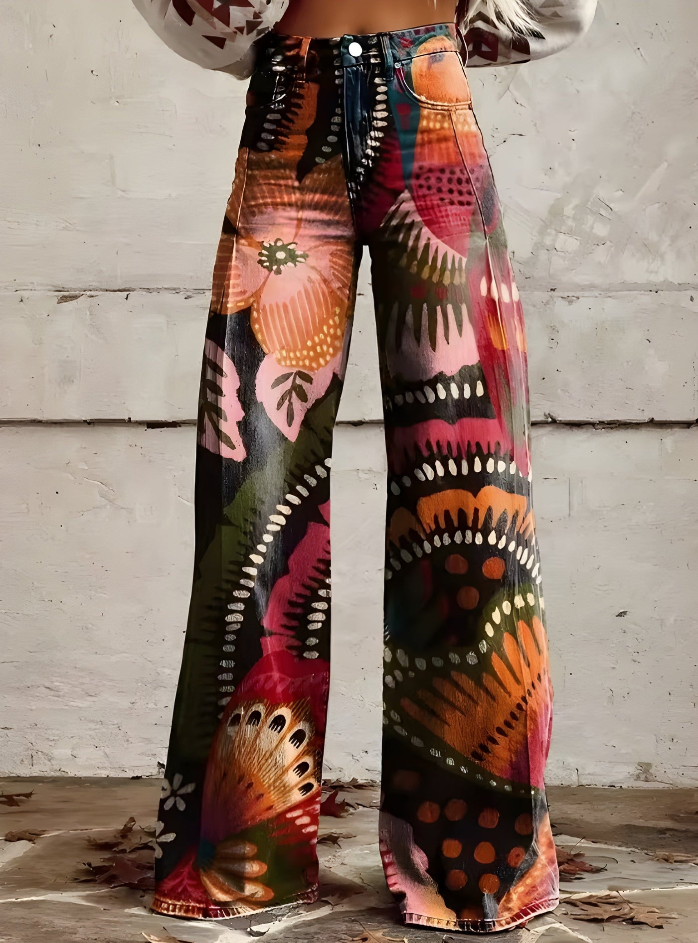 Aina™️ | Vintage Boho Bukse med Frihetsfølelse