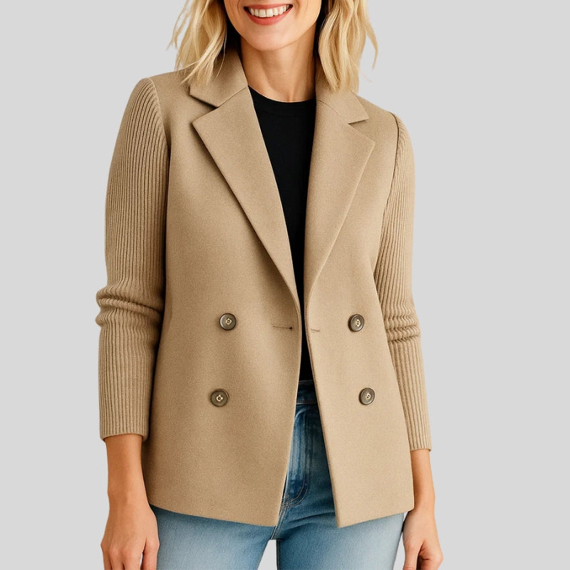 Marion™️ | Myk sweaterblazer med elegant passform