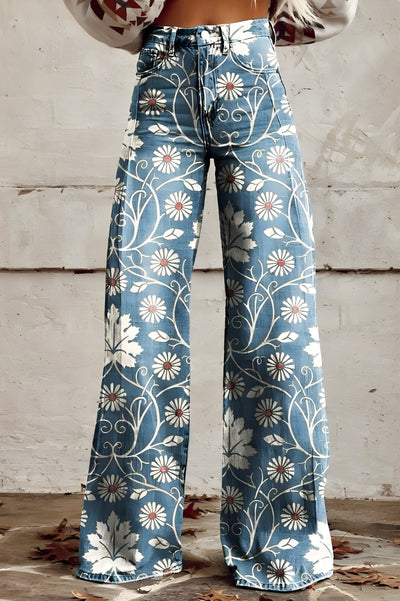 Aina™️ | Vintage Boho Bukse med Frihetsfølelse