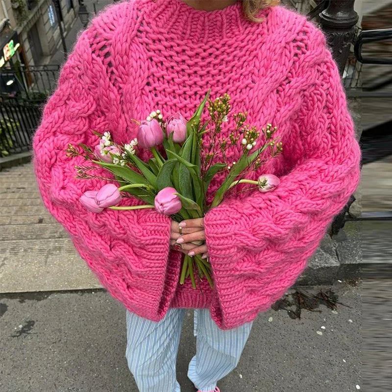 Larisa™️ | Komfortabel oversized genser for damer