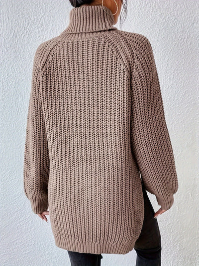 Ellinor™ | Stilren polotrøye med slits