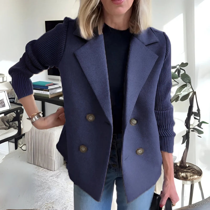 Marion™️ | Myk sweaterblazer med elegant passform